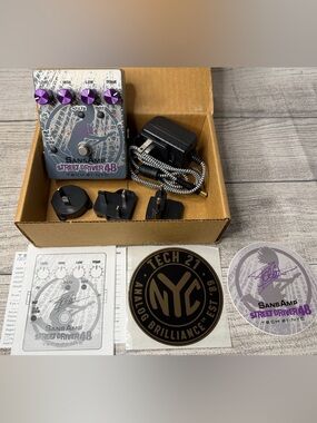 tech21 NYC Branded Cardboard Accessory Box - Brown with Black Logo